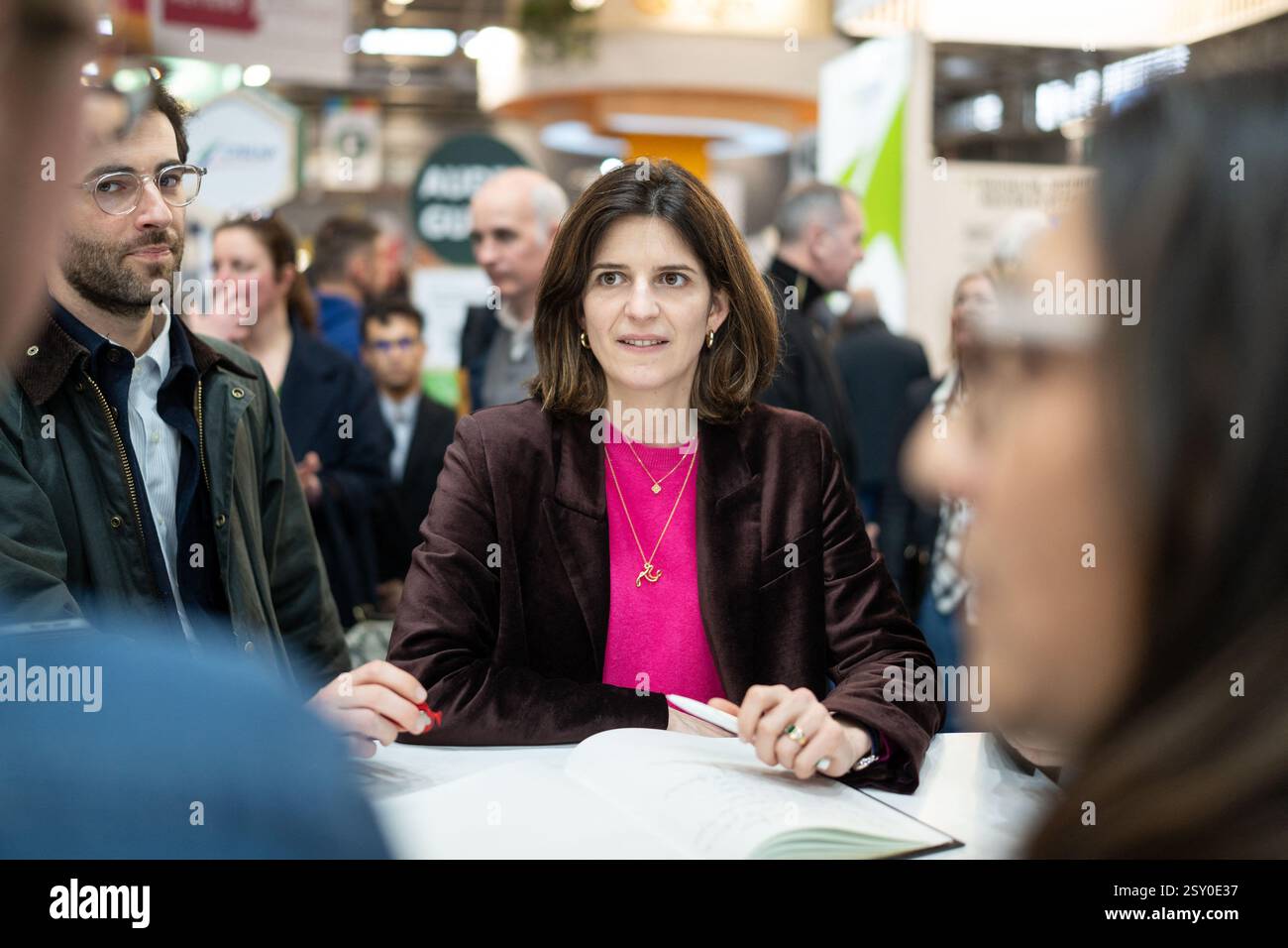 French Deputy Minister for Artificial Intelligence and Digital Clara Chappaz during the 2025