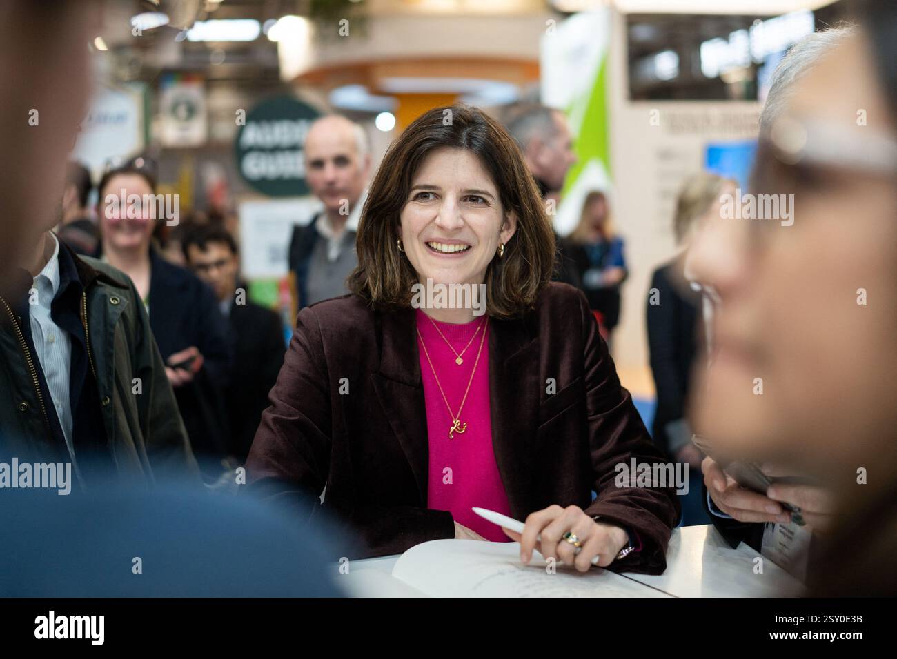 French Deputy Minister for Artificial Intelligence and Digital Clara Chappaz during the 2025