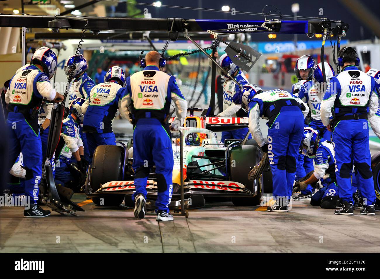 Vcarb Bahrain Testing Sakhir, Bahrain. 26th Feb, 2025. Isack Hadjar (FRA) Racing Bulls VCARB ...