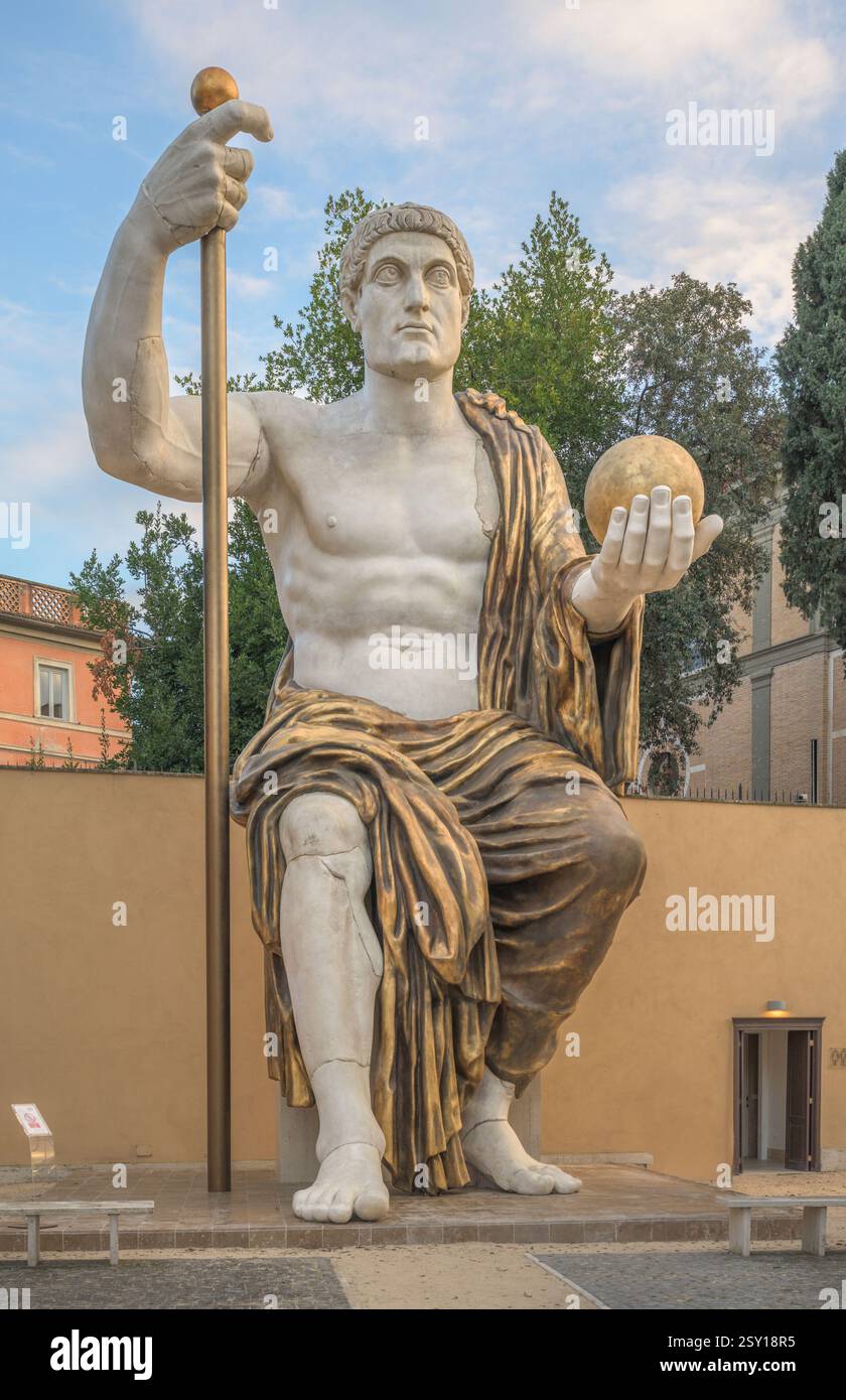 Reconstructed version at the Capitoline Museum in 2024 - constantine ...