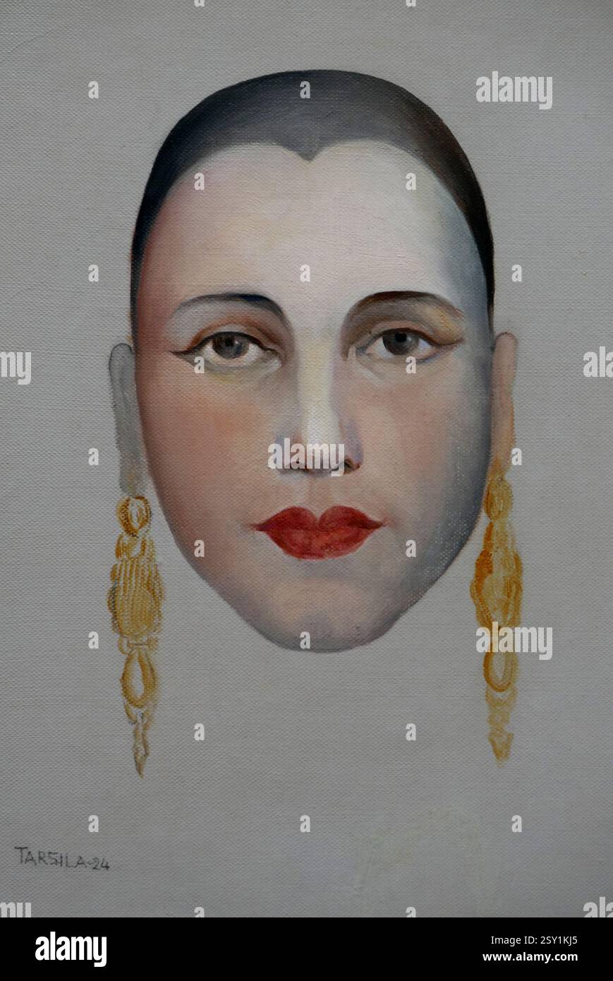 Tarsila do Amaral exhibition, Auto-retrato, Luxembourg Museum, Senat ...