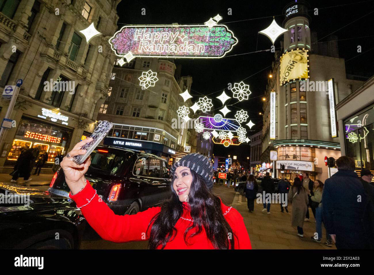 ramadan street lights london
