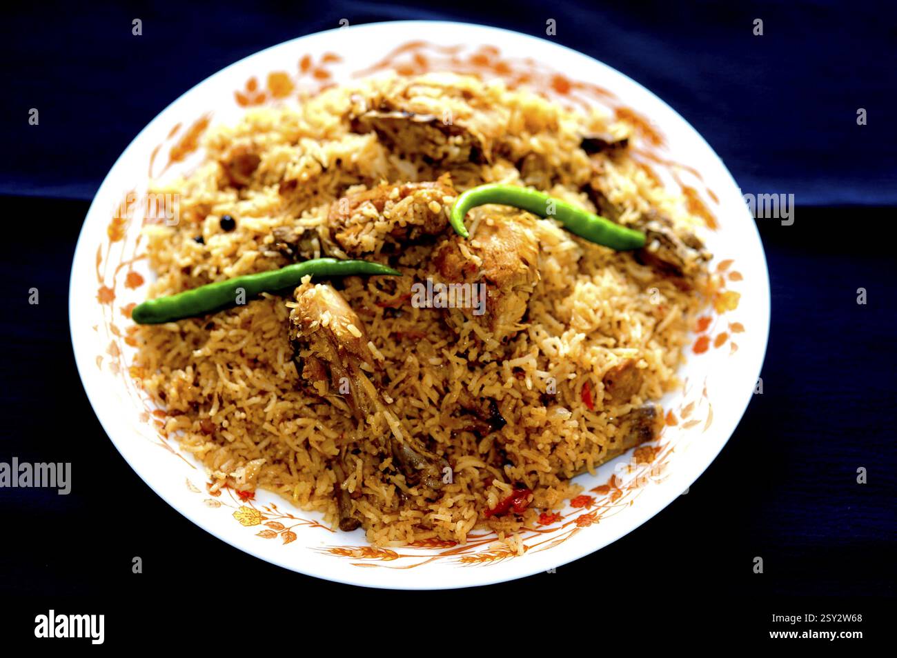 Biryani Inia Chicken biryani India Asia Stock Photo - Alamy