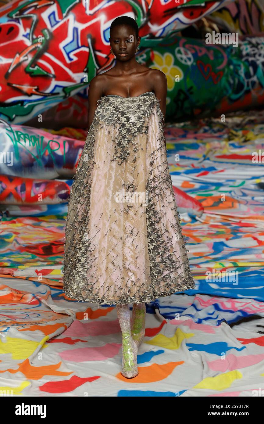 DIESEL Autumn-Winter 2025 runway during Milan Fashion Week on February ...