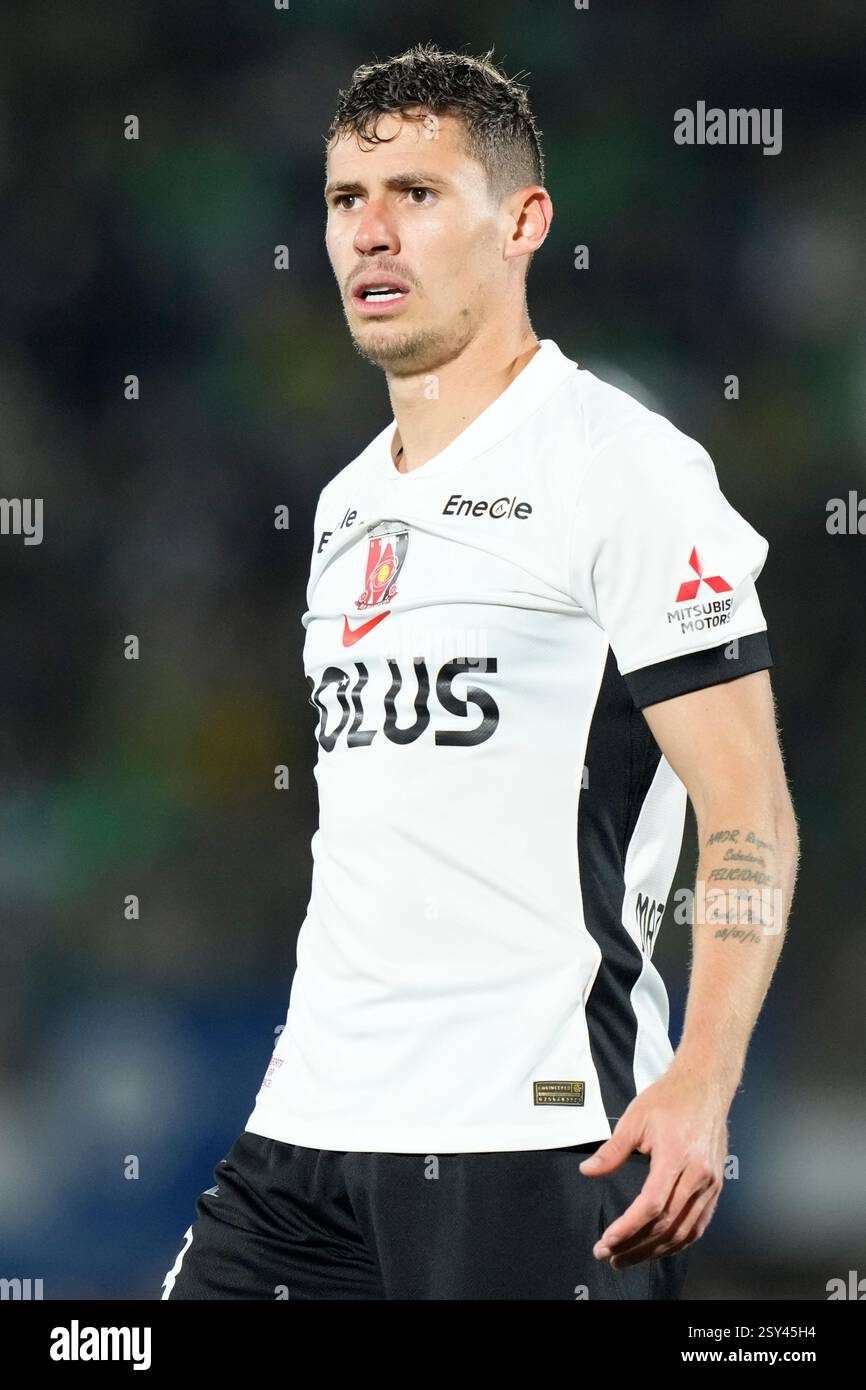 柏レイソル MATHEUS SAVIO ユニフォーム 11番 Matheus Savio Reysol Football Soccer 2021 Editorial Stock