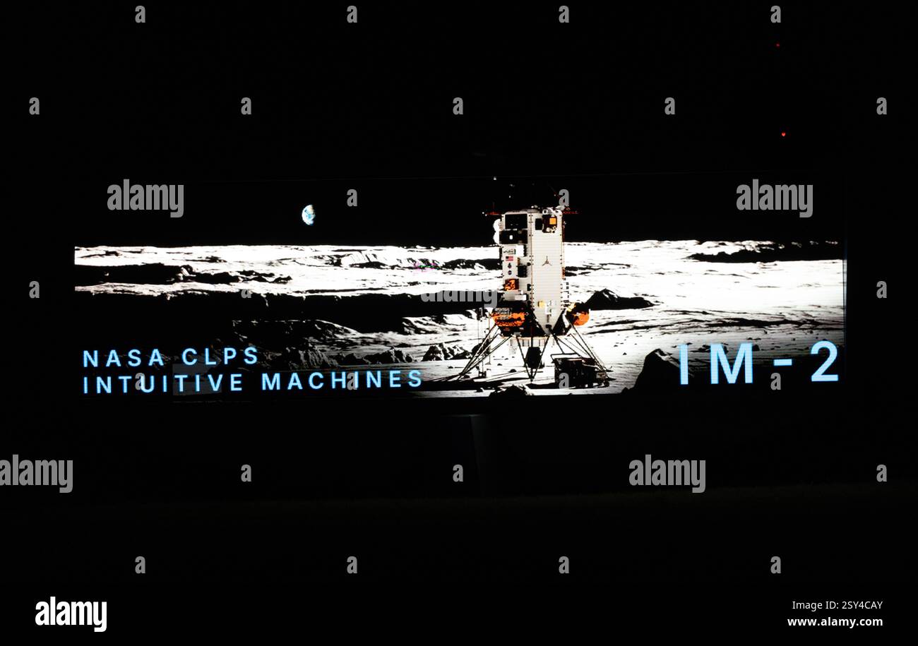 During remote camera setup pad photos of NASA SpaceX IM-2 Intuitive ...