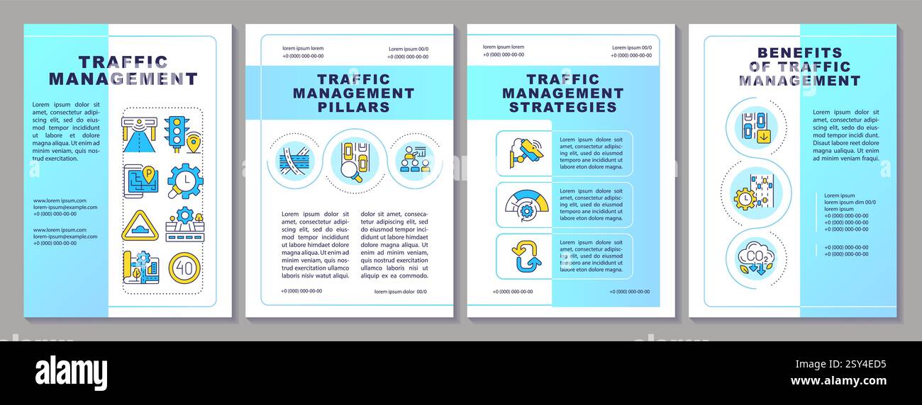 Traffic management strategies Stock Vector Images - Alamy