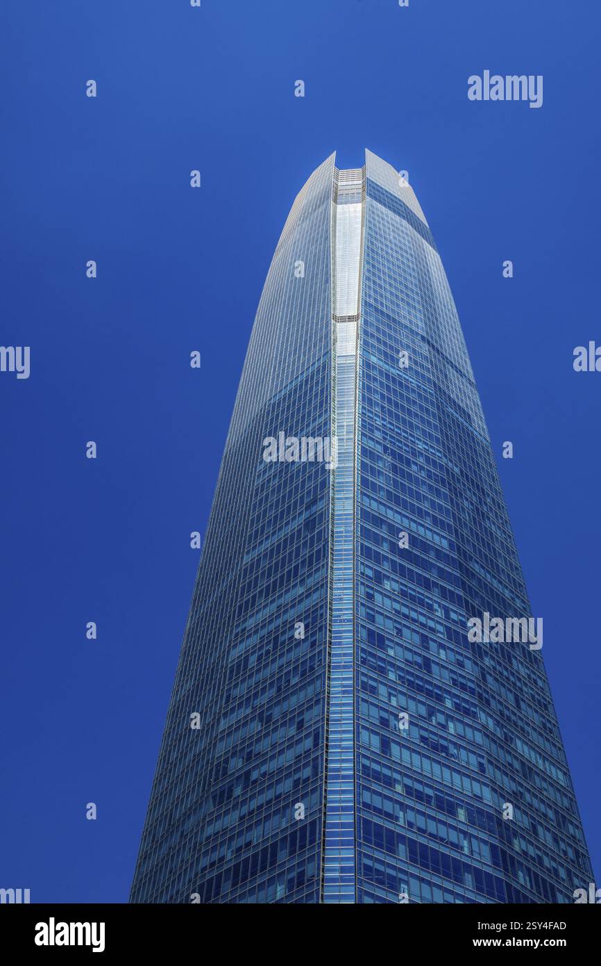 Costanera Center Tower, financial centre of Santiago de Chile, Chile ...