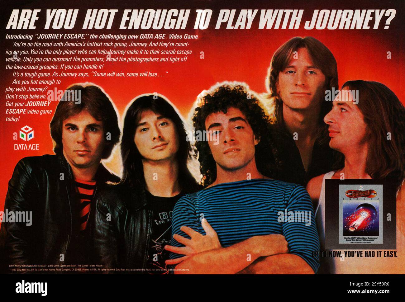 Journey band 1980s hi-res stock photography and images - Alamy