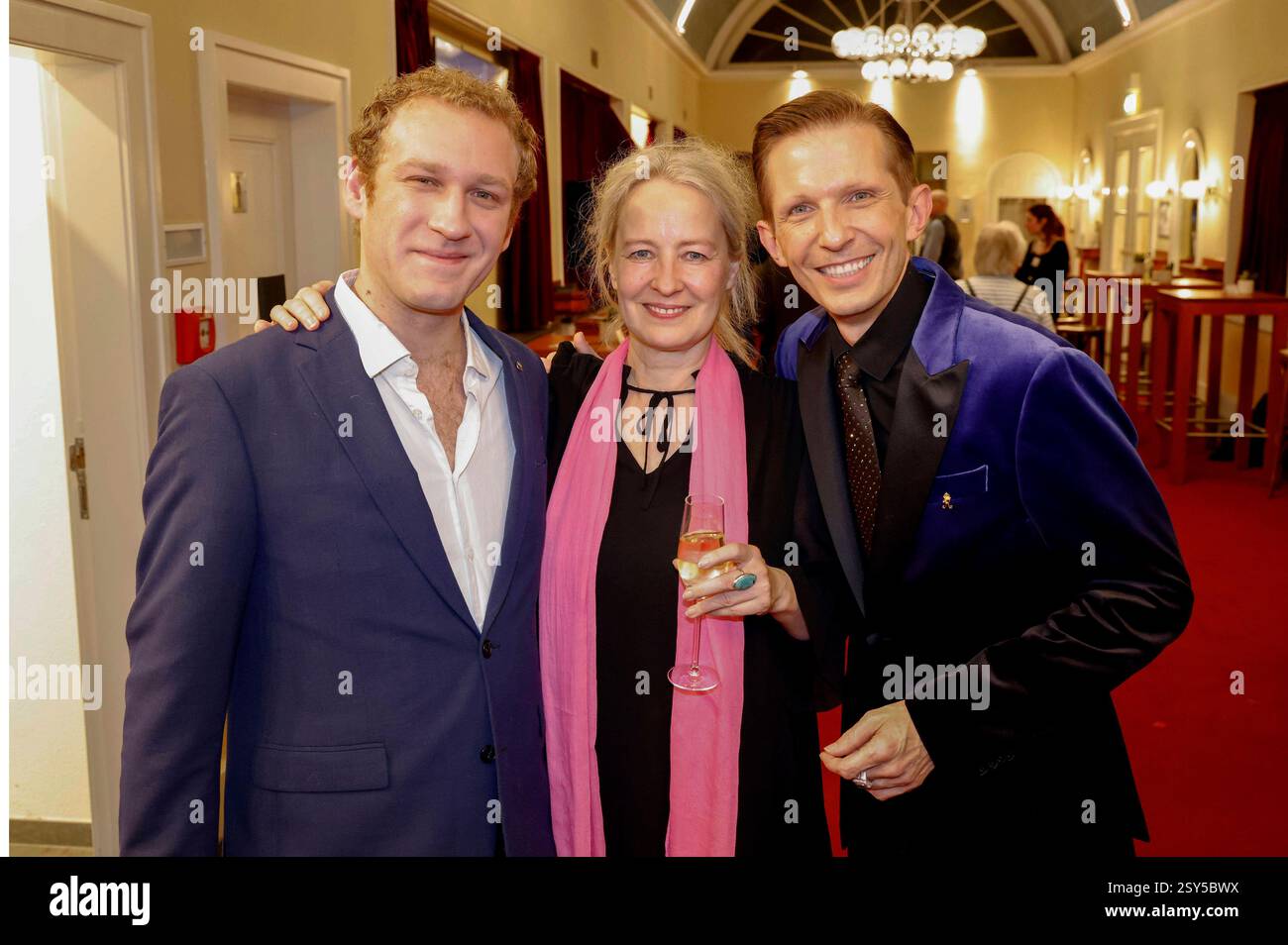 Marc Rudolf Johannes Hallervorden, Irene Christ und Marc Rudolf bei der Premiere ...