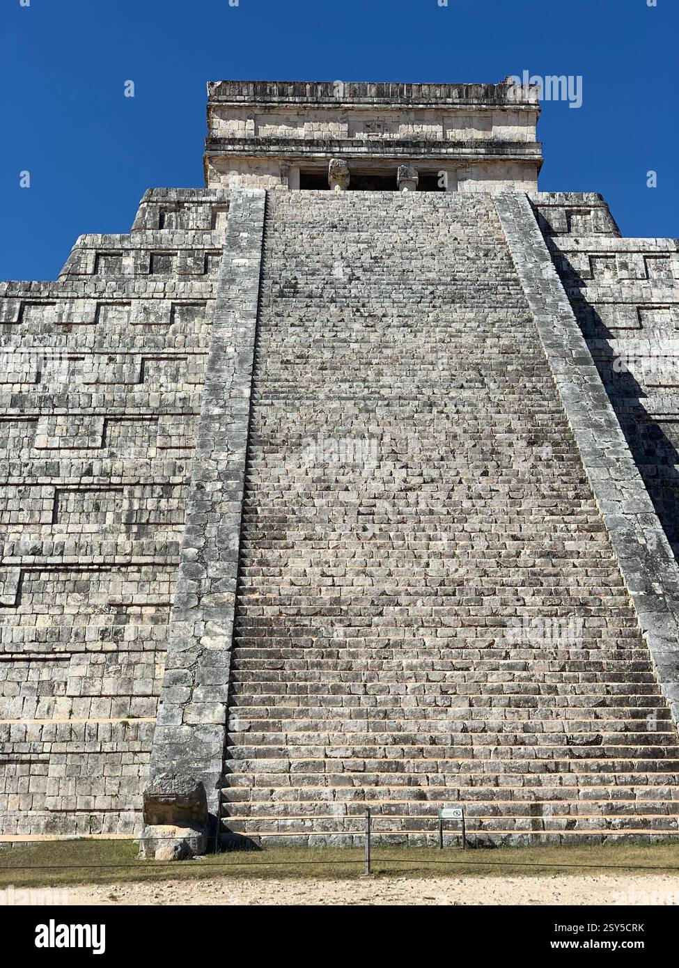 Step back in time at Chichén Itzá! ?️✨ This ancient Mayan pyramid is a true wonder of the world. Who else has this on their bucket list? ?? - Smartphone Captured Stock Image
