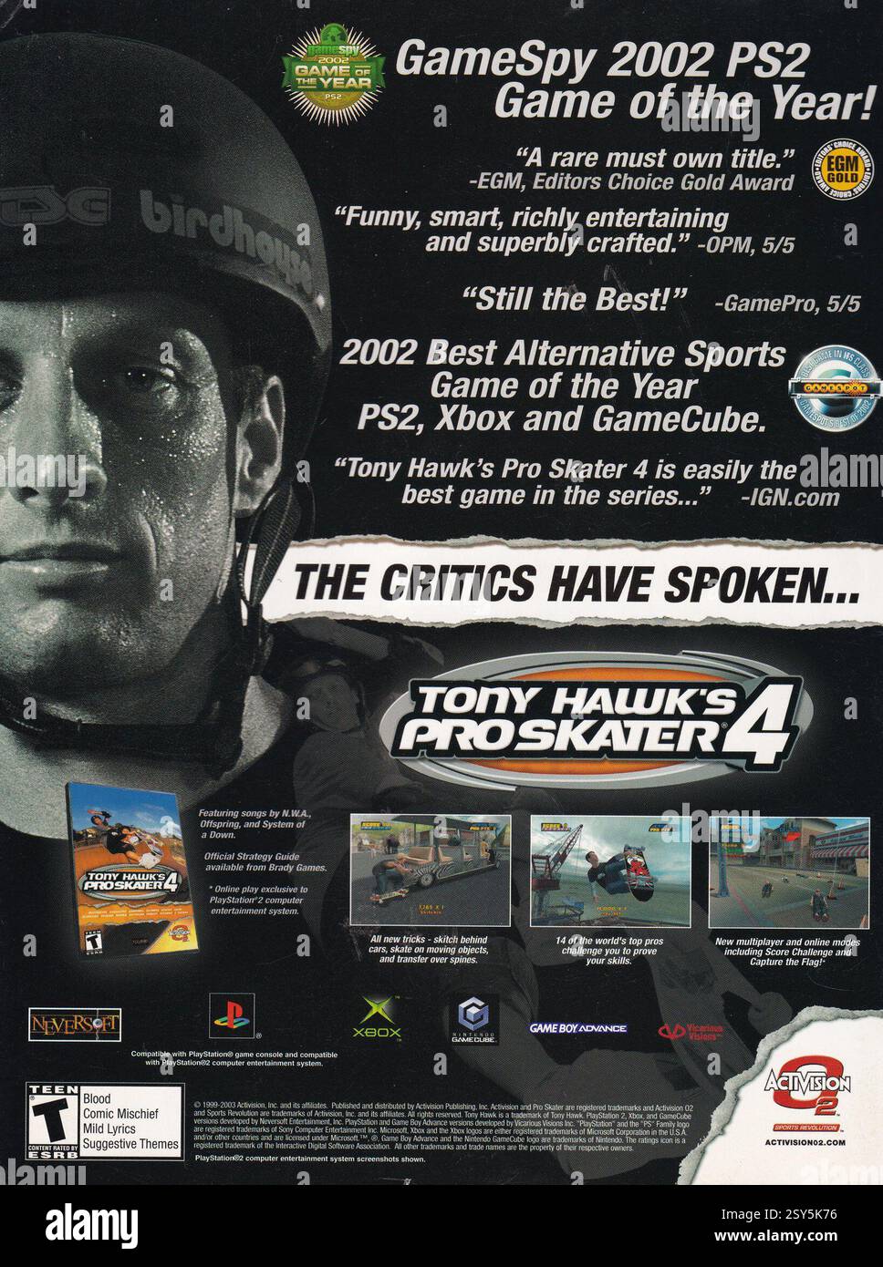 Tony hawks pro skater 2 hi-res stock photography and images