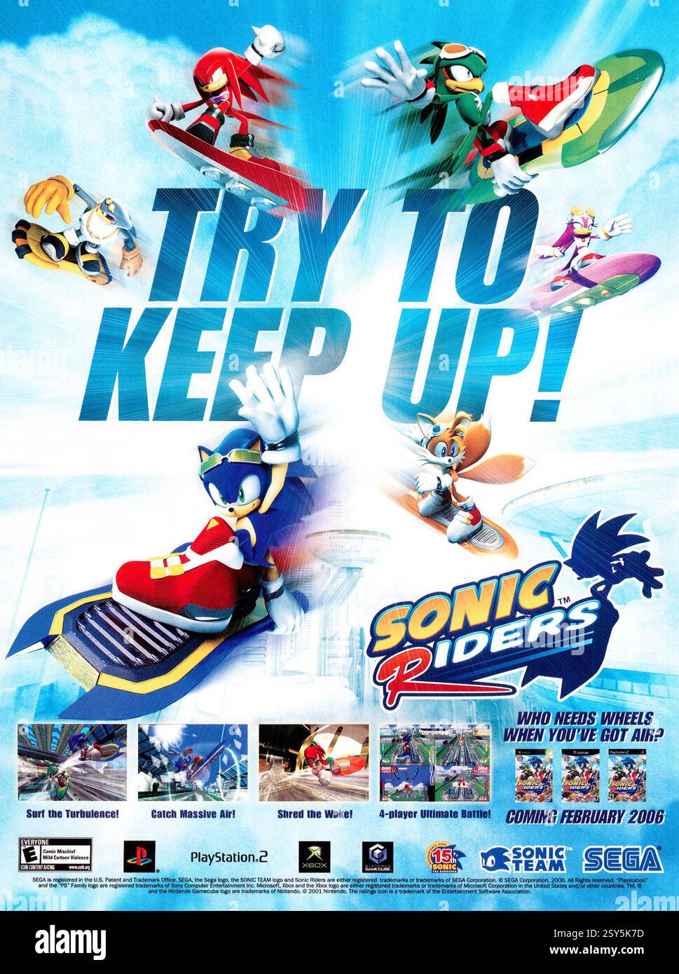 Sonic Racers 2 Sonic 2 poster hi-res stock photography and images - Alamy