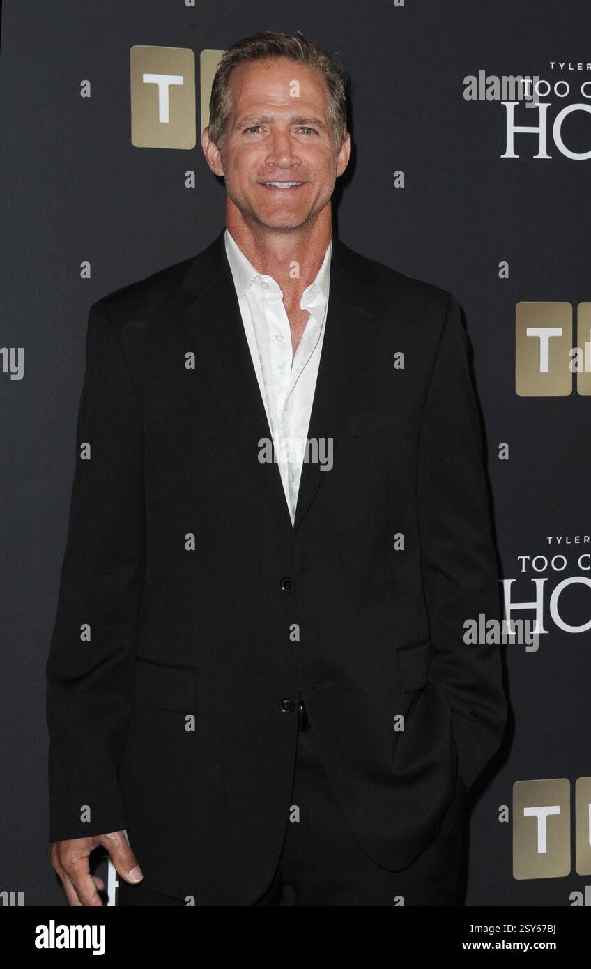Matt Battaglia arriving at a screening of 'Too Close To Home' at The ...