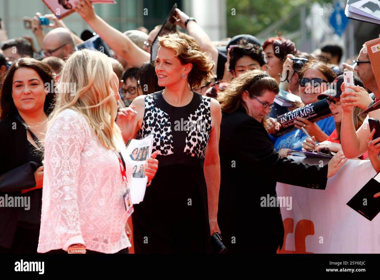 Actress Sigourney Weaver arrives at the premiere of A Monster Calls ...