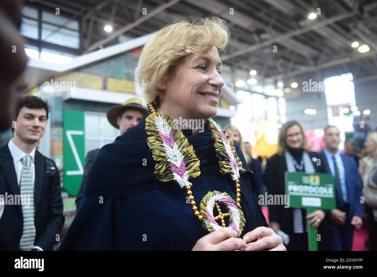 Nathalie DELATTRE, Minister Delegate for Tourism. at the International Agricultural Show. Paris