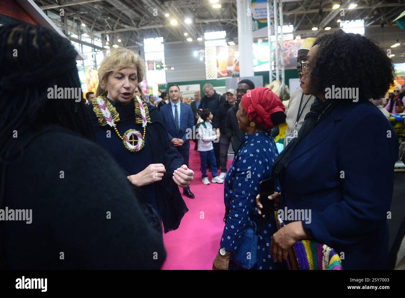 Nathalie DELATTRE, Minister Delegate for Tourism. at the International Agricultural Show. Paris