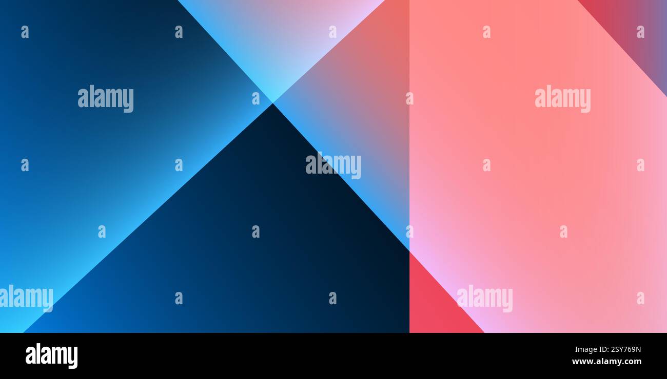Abstract background featuring a smooth blue gradient with overlapping ...