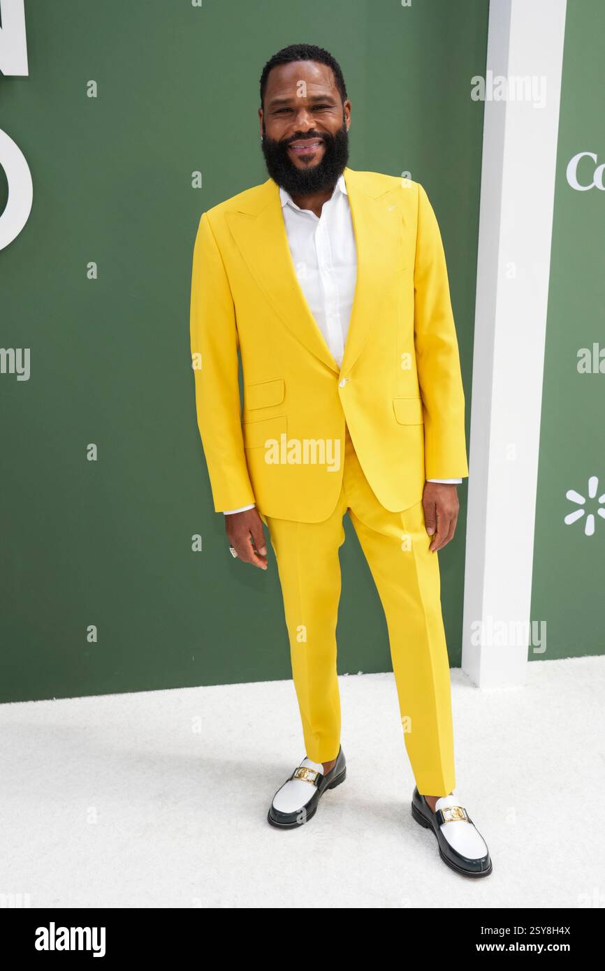Anthony Anderson arrives at the Essence Black Women in Hollywood Awards ...