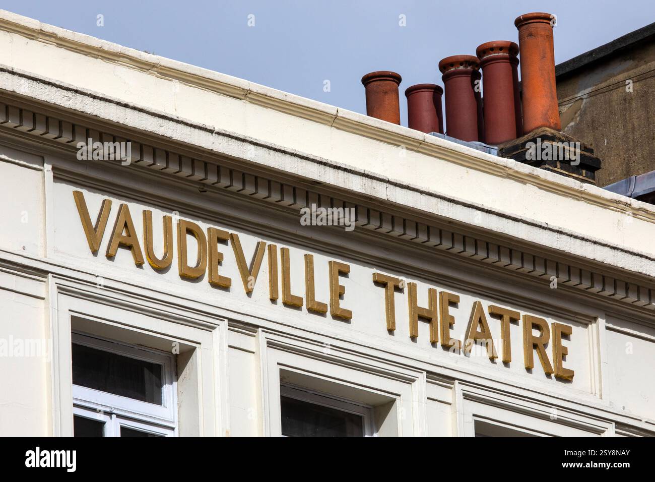 London, UK - March 23rd 2023: The exterior of the historic Vaudeville ...