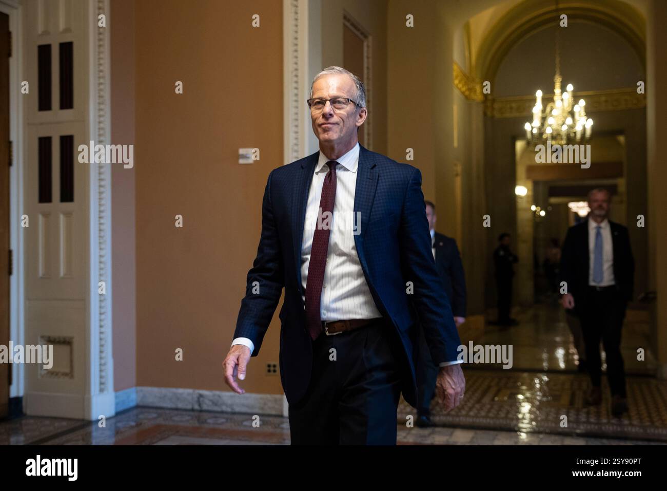 John Howe Senate R Senate Majority Leader John Thune (R-S.D.) walks to the Senate chamber ...