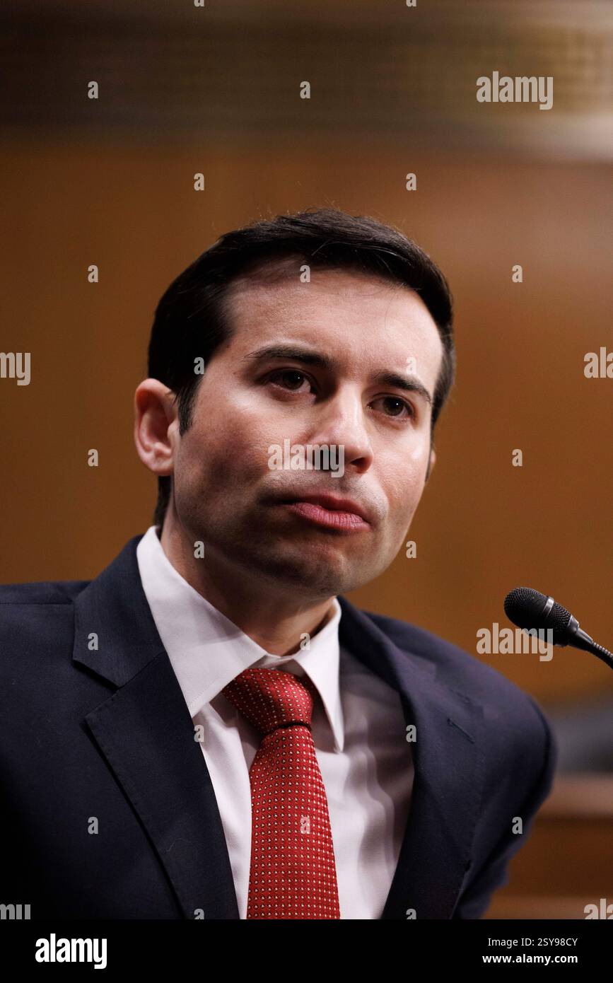 Washington, United States. 27th Feb, 2025. Keith Sonderling, nominee to ...