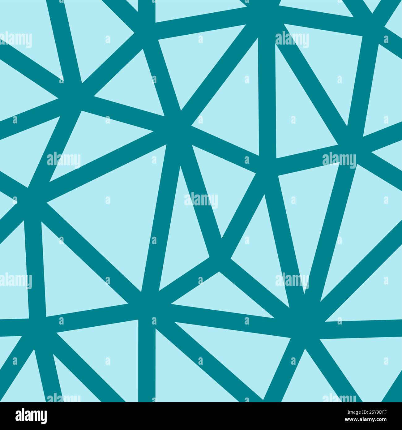 Triangles pattern geometric design. Cyan color. Large triangles size ...