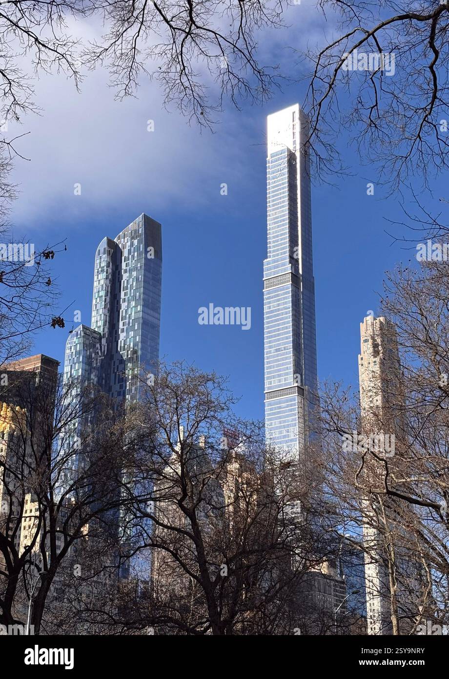 Central park winter hi-res stock photography and images - Alamy