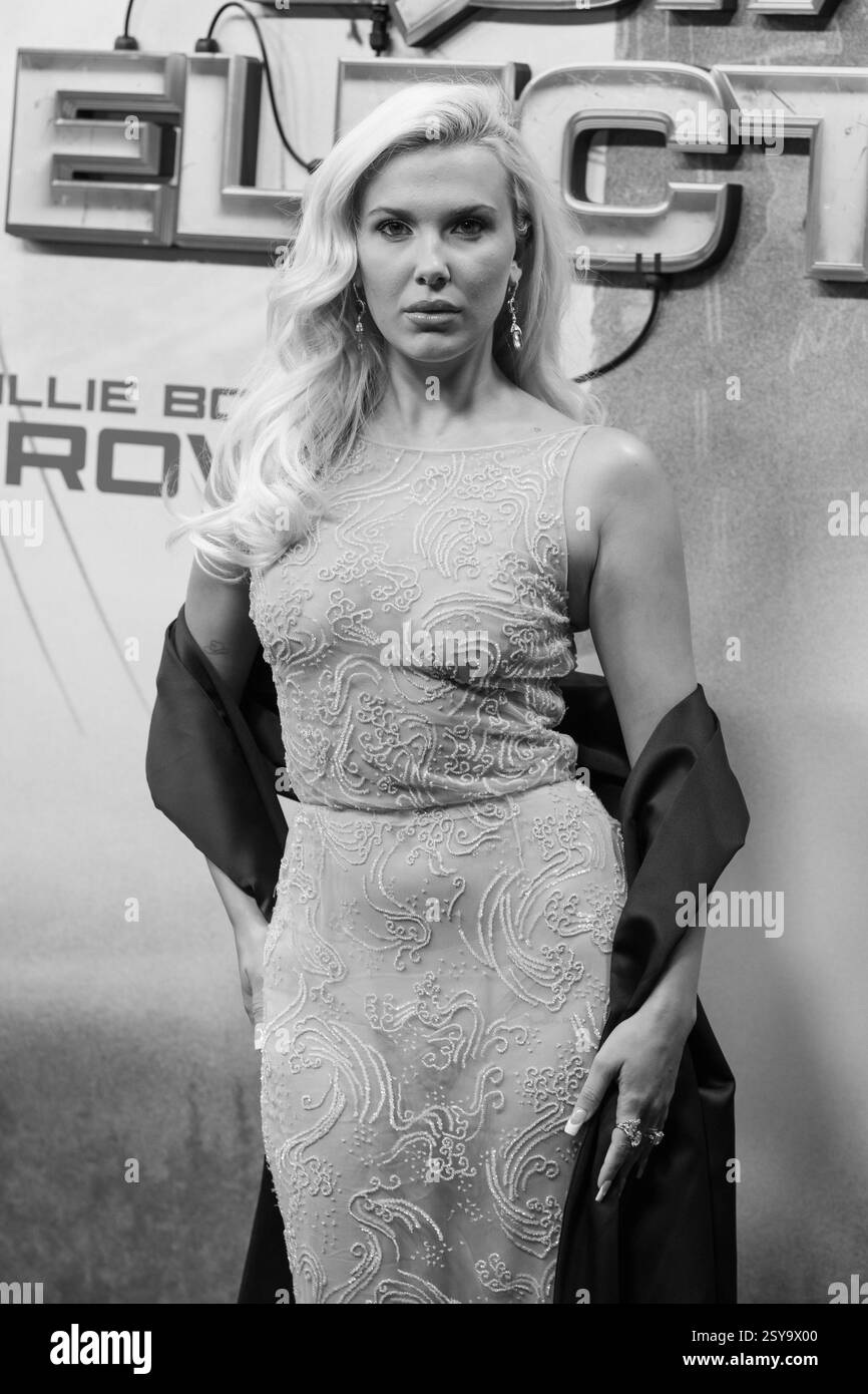 Millie bobby brown Black and White Stock Photos & Images - Alamy
