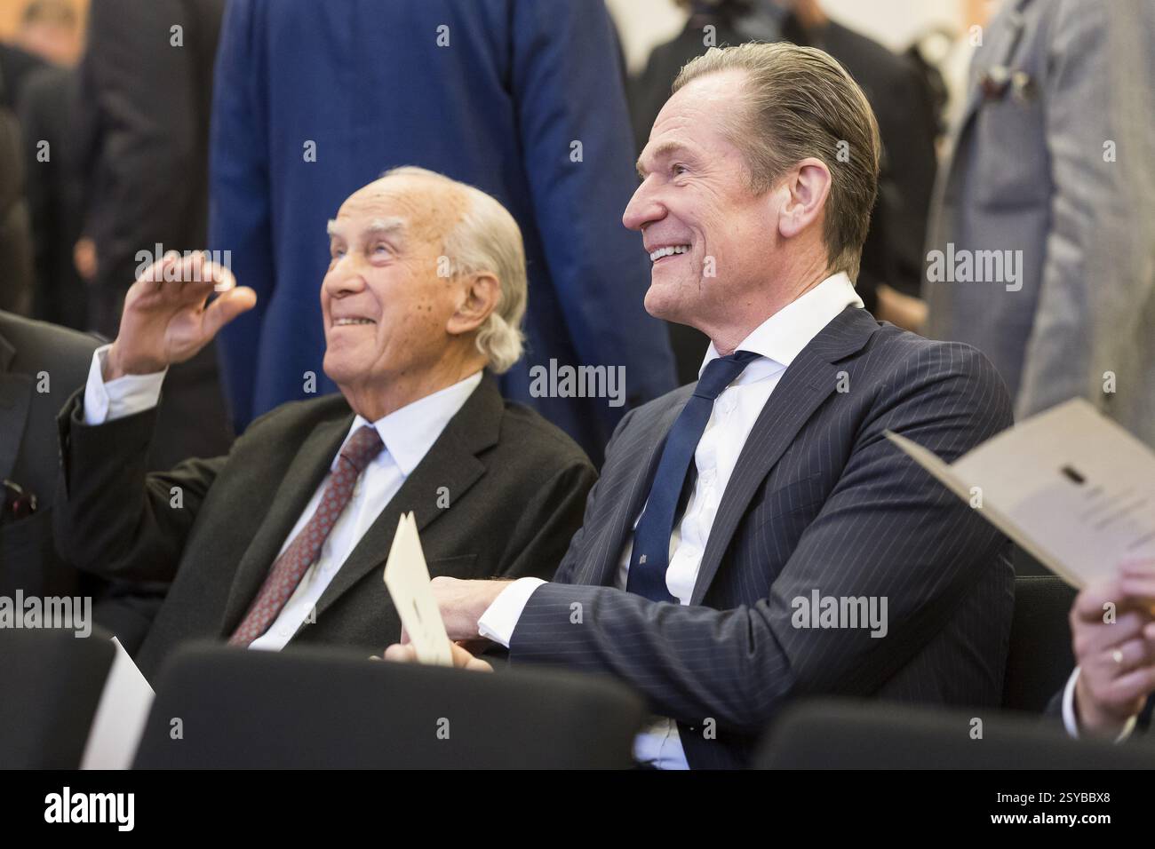 Mathias Doepfner (CEO of Axel Springer SE) at the awarding of honorary ...