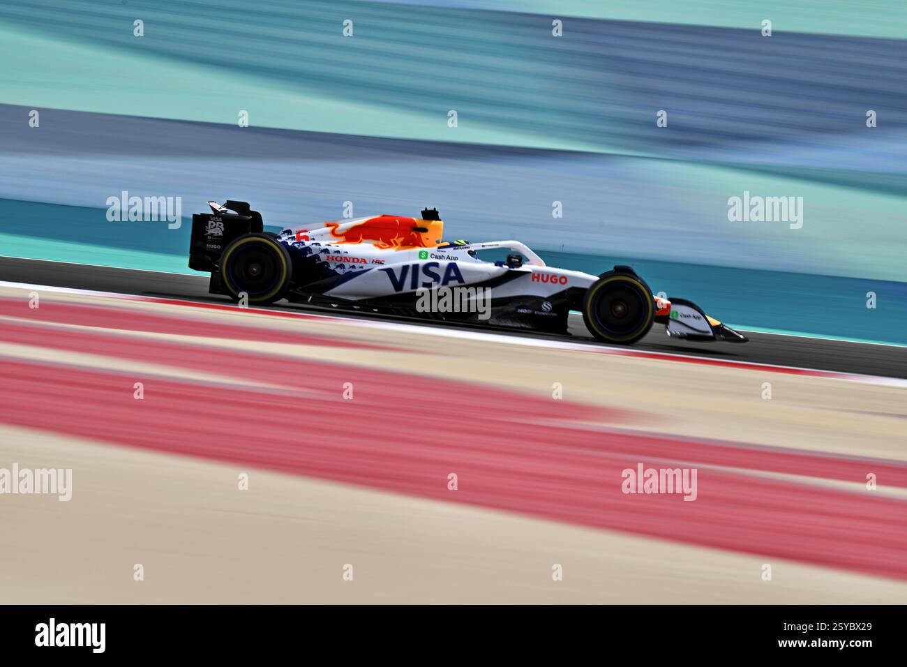 Vcarb Bahrain Testing Isack Hadjar (FRA) Racing Bulls VCARB 02. 28.02.2025. Formula 1 Testing ...
