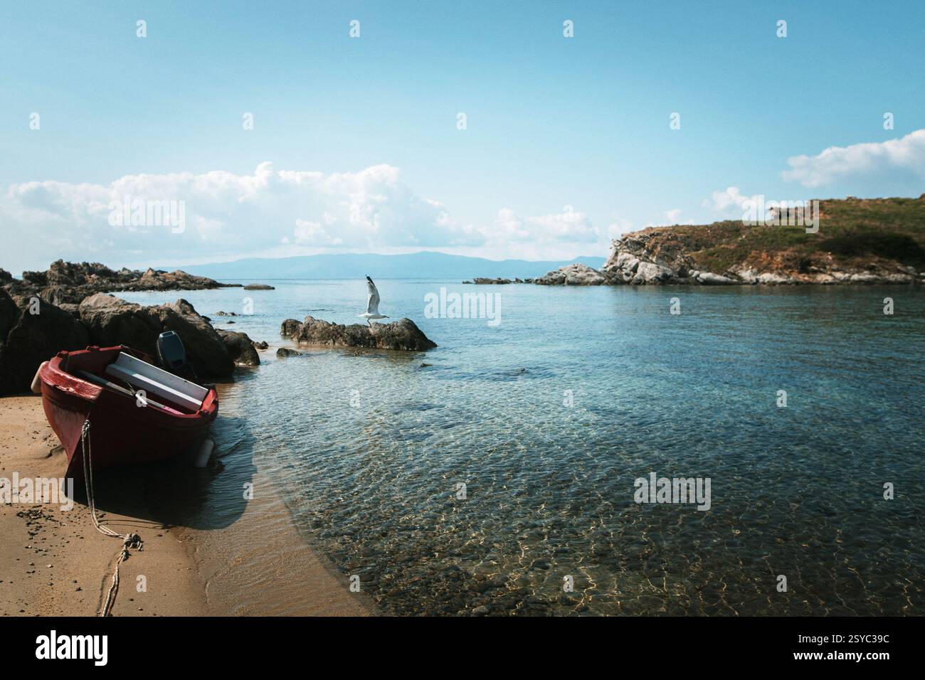 Serene coastal scene hi-res stock photography and images - Alamy