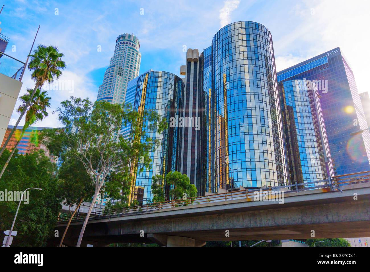 Los Angeles, California - January 7, 2025: Iconic skyscrapers in Los ...