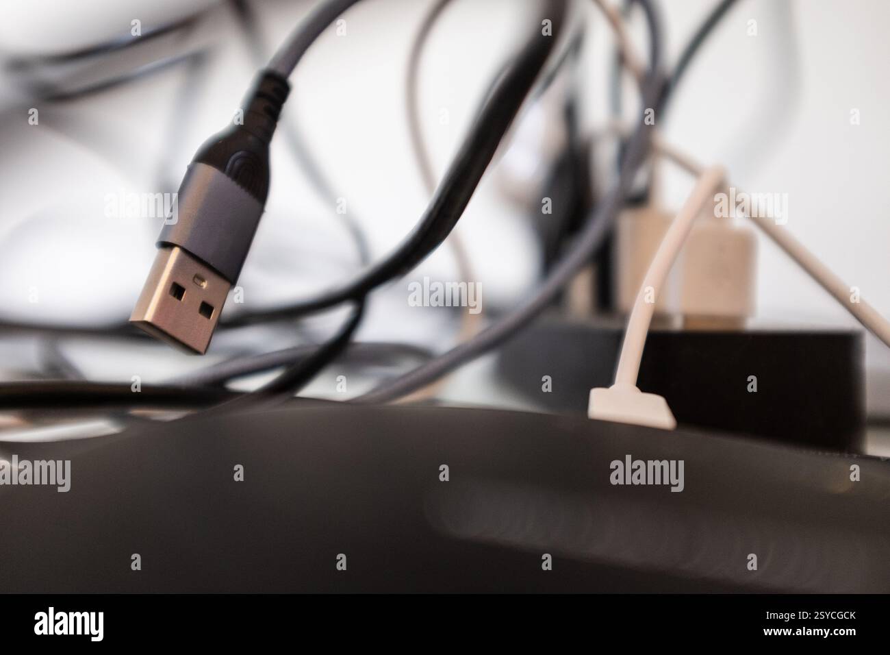Cable confusion hi-res stock photography and images - Alamy