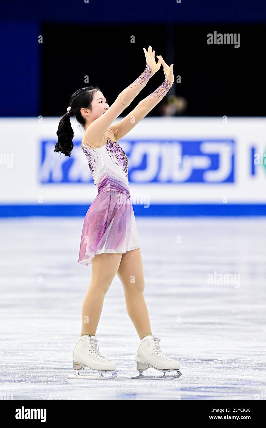 Ami NAKAI (JPN), during Junior Women Short Program, at the ISU World ...