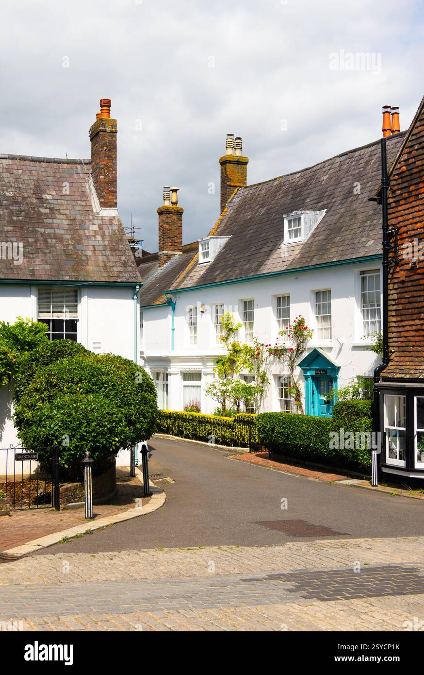 Tradtitional cottage in Lewes, East Sussex, England Stock Photo