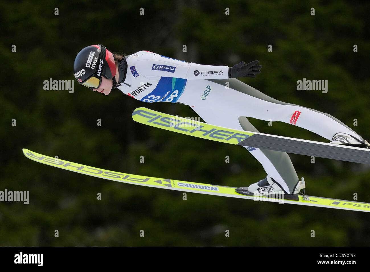 Anna Odine Stroem of Norway competes at the Women Normal Hill HS102 ...