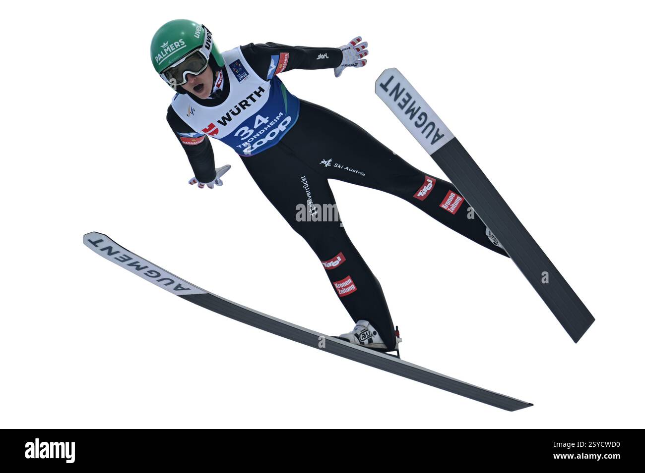 28 February 2025, Norway, Trondheim: Nordic skiing: World Championships ...