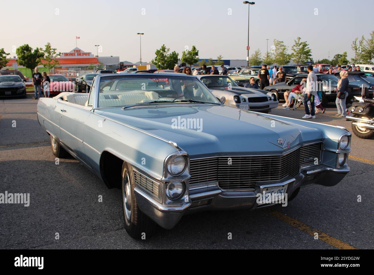 Old convertible american car 1960s hi-res stock photography