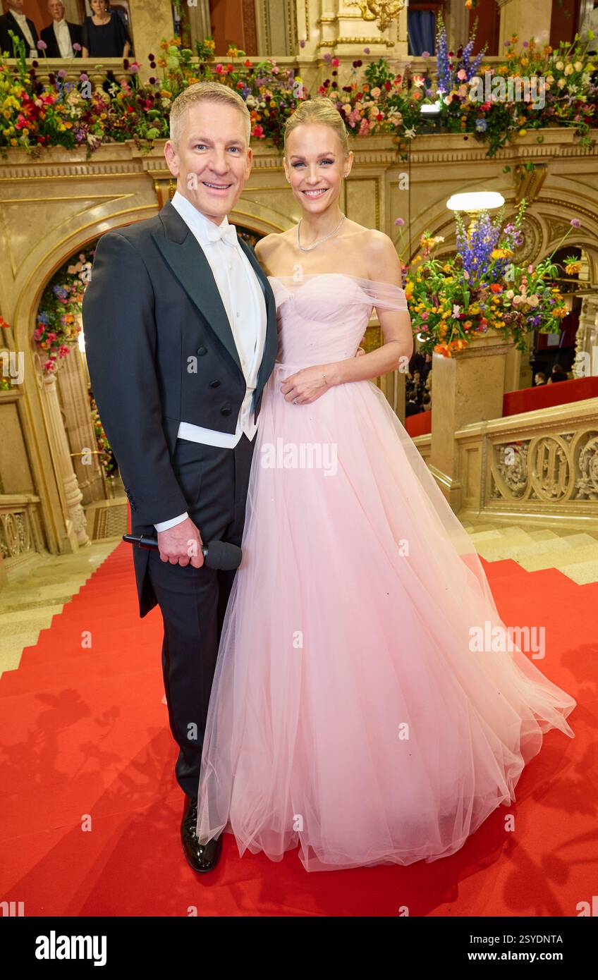 at the Vienna State Opera in Vienna, Austria. , . on 27 February 2025 ...