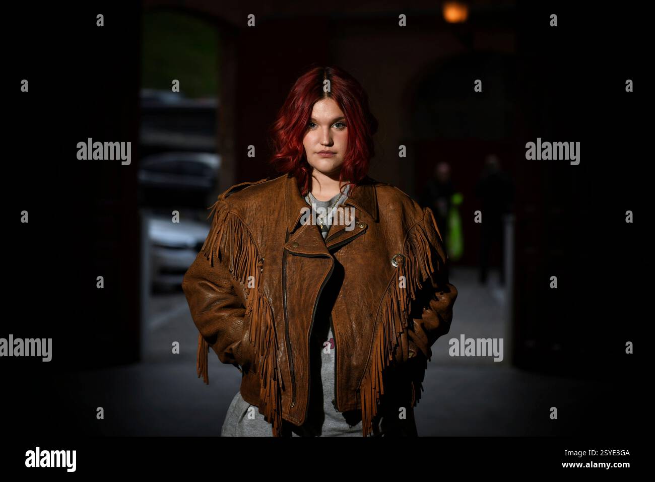 Samurai Singer The singer Samuraï poses for Europa Press before her concert at Las ...