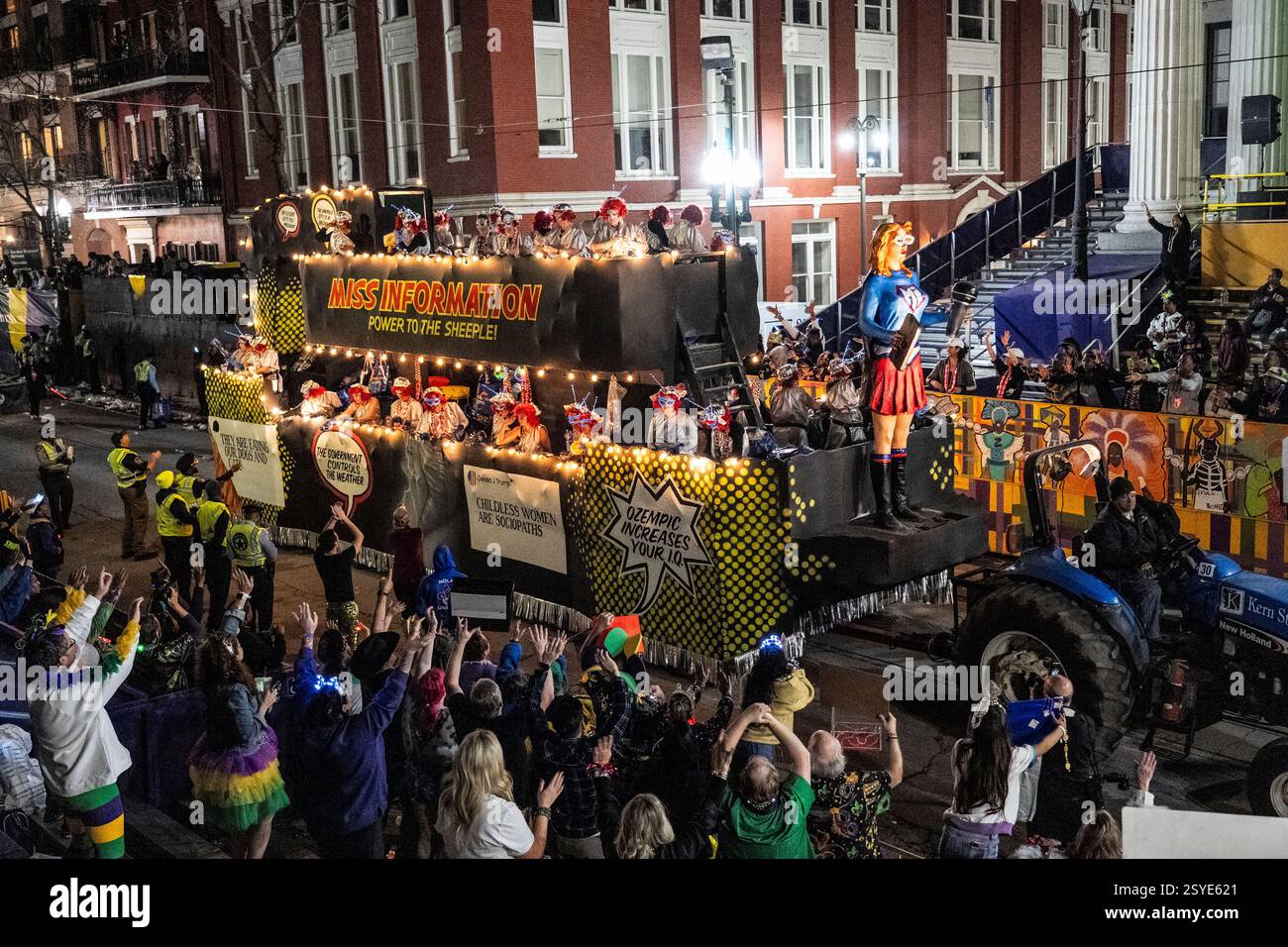 mardi gras parades 2025 new orleans