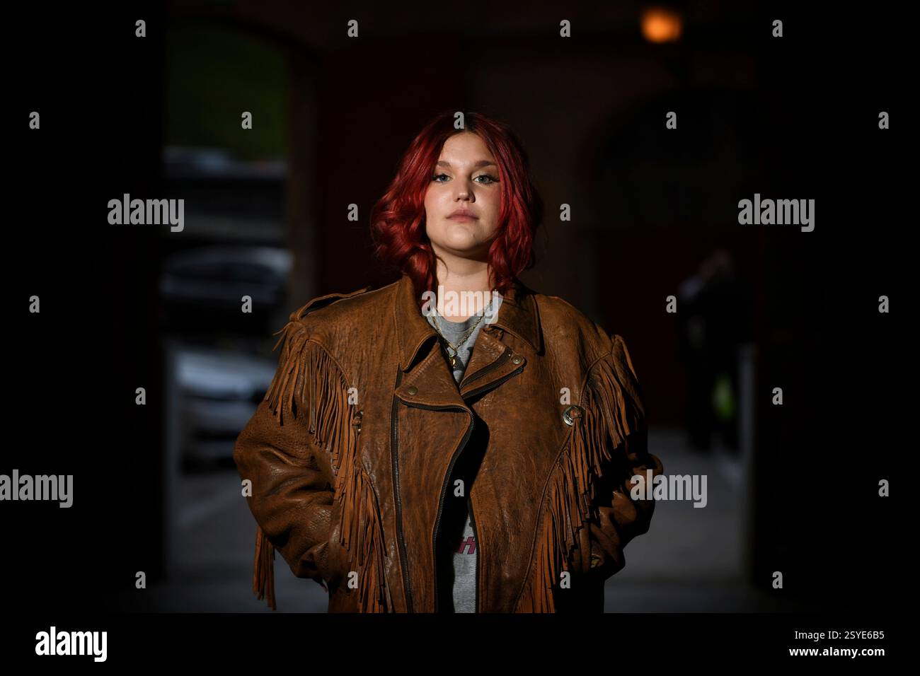 Samurai Singer The singer Samuraï poses for Europa Press before her concert at Las ...