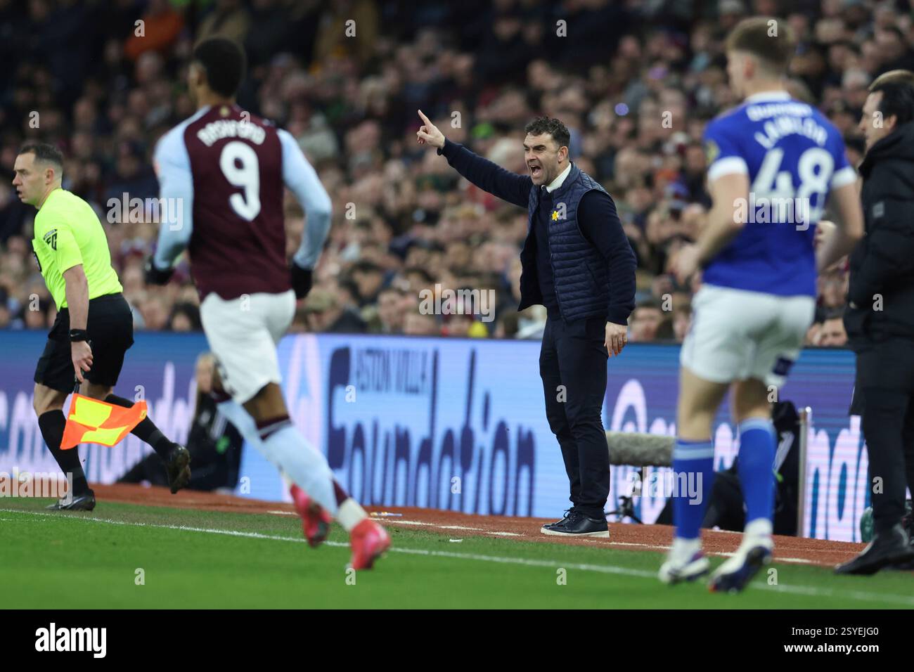Cardiff City's head coach Omer Riza gestures during the English FA Cup ...