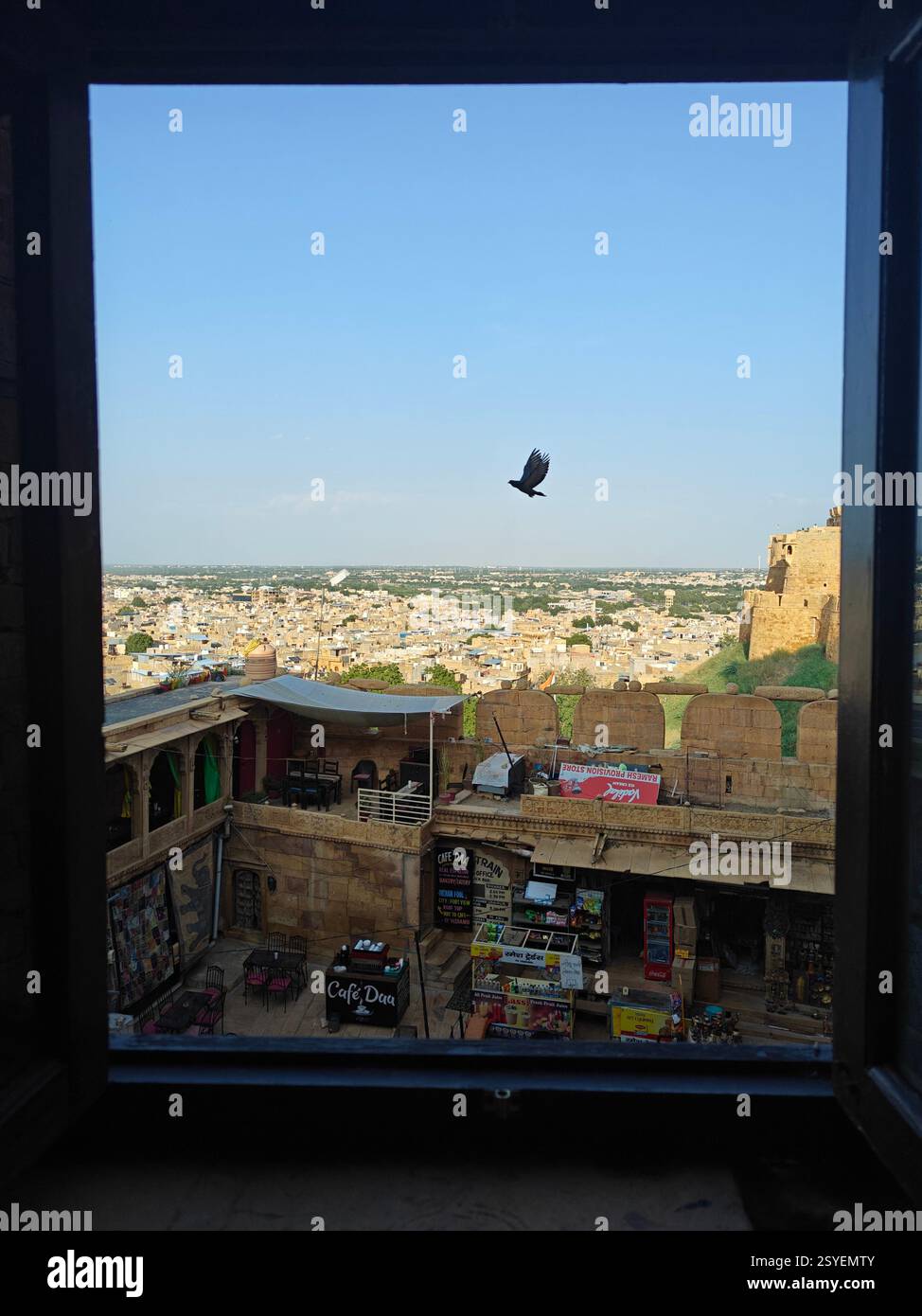 Jodhpur dairies - Smartphone Captured Stock Image