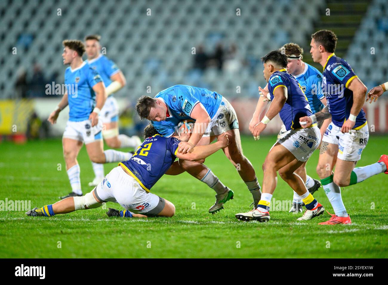 Dylan Kelleher - Griffiths ( Dragons RFC ) during Zebre Parma vs ...