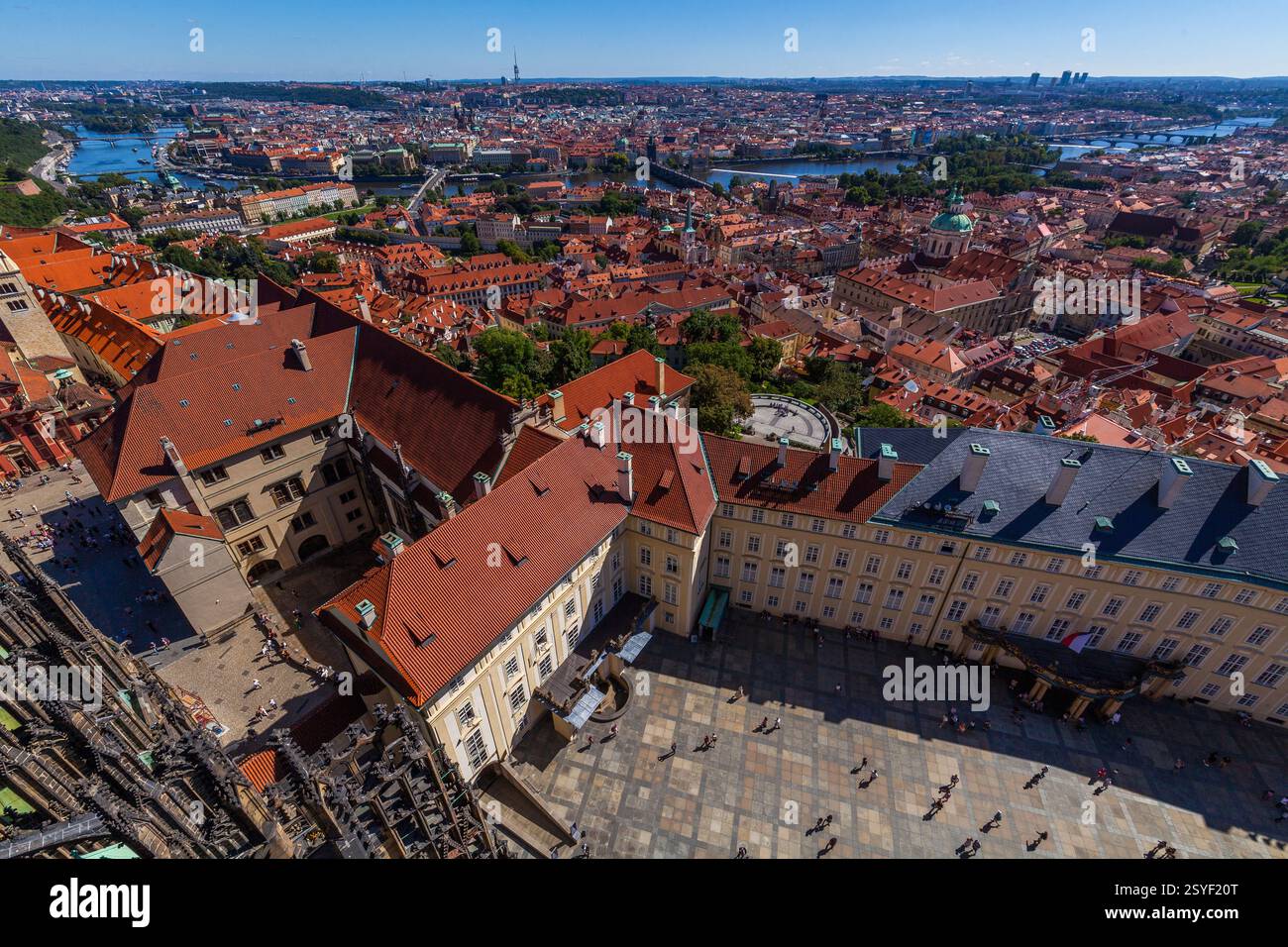 Featuring red roofed buildings hi-res stock photography and images - Alamy