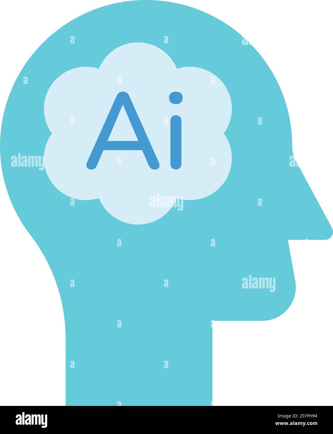 Generative Ai Cognitive Thinking Stock Vector Image Art Alamy