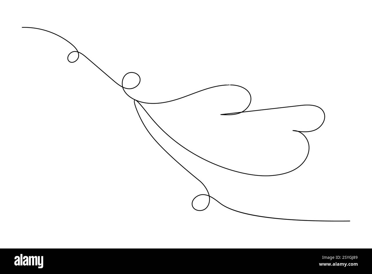Butterfly Continuous one line art drawing with Color monarch ...