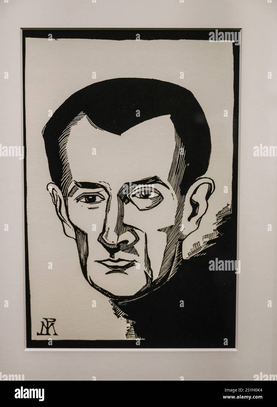 RAVEL BOLERO THE MUSICAL EXHIBITION AT PHILHARMONIE OF PARIS Stock Photo